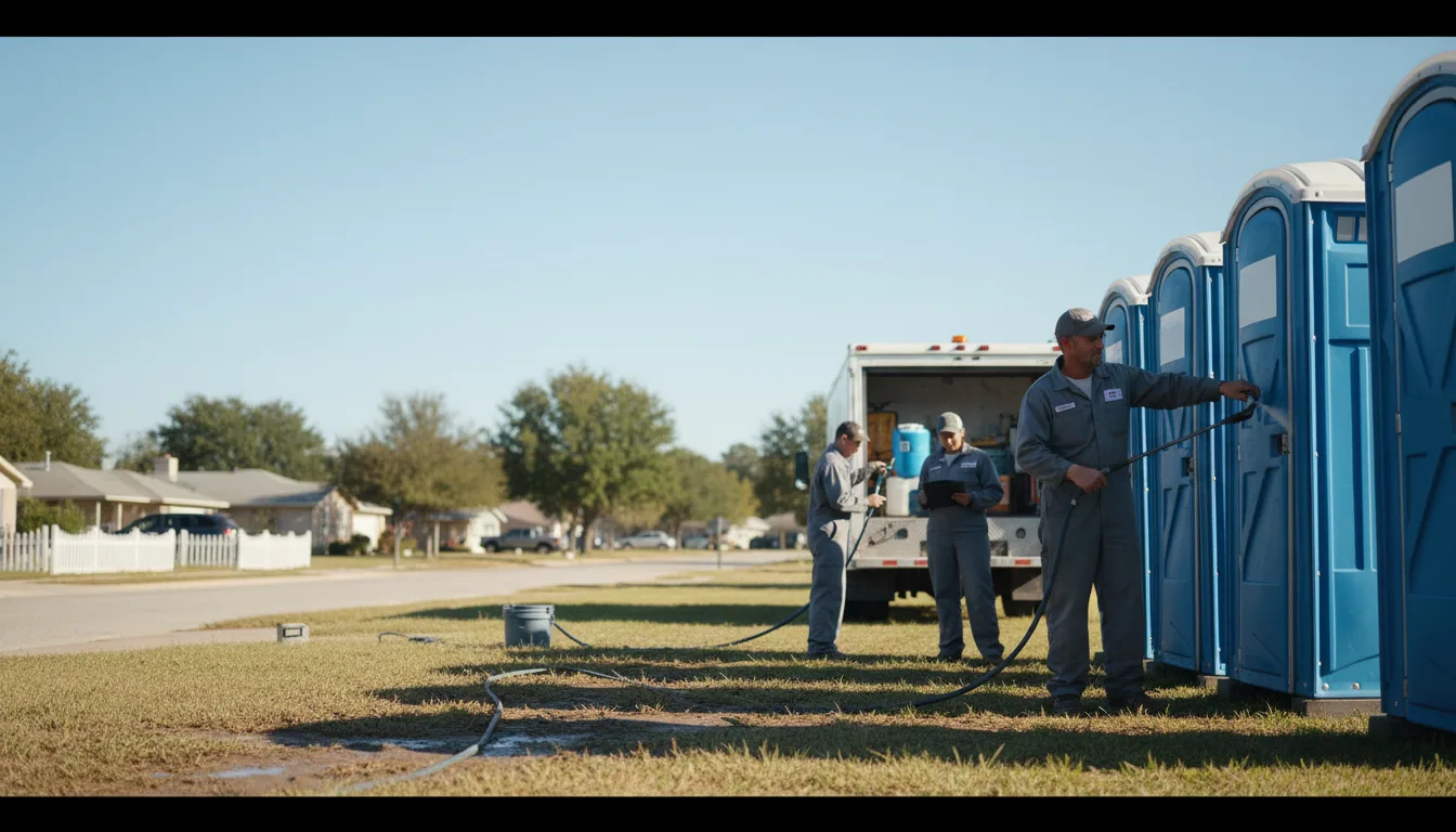 Long-Term Portable Toilet Rental in Walterboro, SC near me